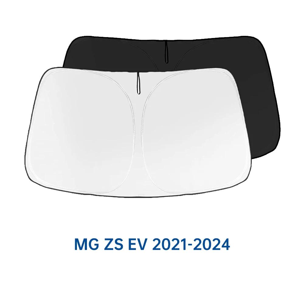 Windshield Sunshade Car Visor Front Window Sun Shade Cover For MG Marvel R 4 EV ZS EV 5 EV Parasol Folding Interior