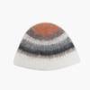 Fur Trimming Rainbow Watch Cap Beanie
