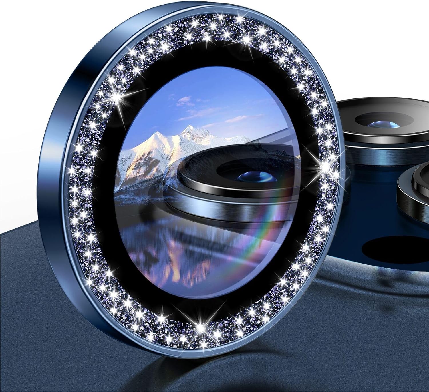 

2 шт. защитная крышка из закаленного стекла и металла для объектива камеры iPhone 15 Pro Max 14 Plus 13 Mini 12 11 15Pro 14Pro 13Pro 12Pro защитные аксессуары для телефонов For iPhone 11 Pro Max