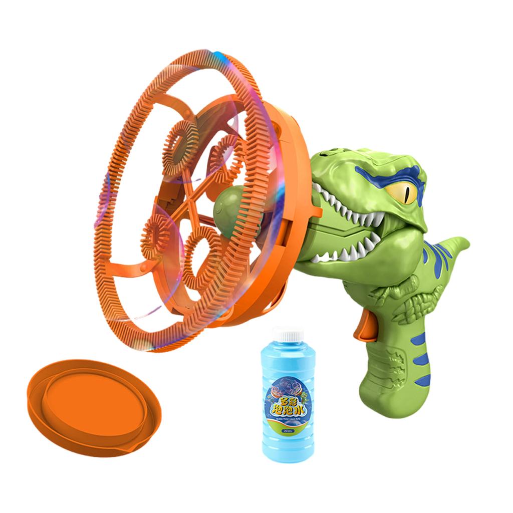 Automatic Bubble Toy Dinosaur Shape Bubble Blower Guns for Toddlers Kids Children Electric Bubble Maker Toy