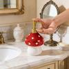 Large Capacity Ceramic Soap Dispenser Decorative Lemon Mushroom Pump Bottle  Countertop