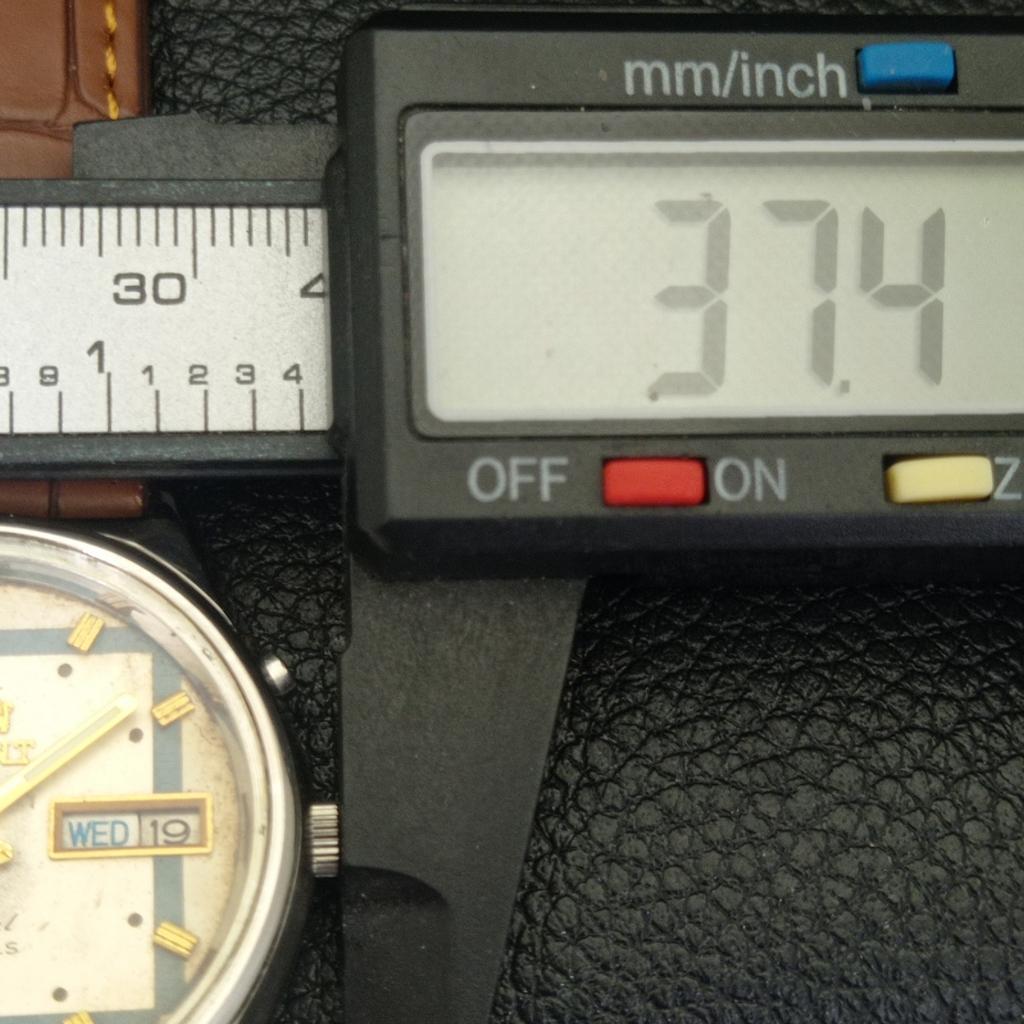 Orient CRYSTAL AUTOMATIC JAPAN 46941 MENS VINTAGE ORIGINAL DIAL WATCH A703329-1 R213b-a703329