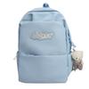 Korean version of simple letter labeling, large-capacity travel commuting computer bag, student schoolbag, lightweight backpack