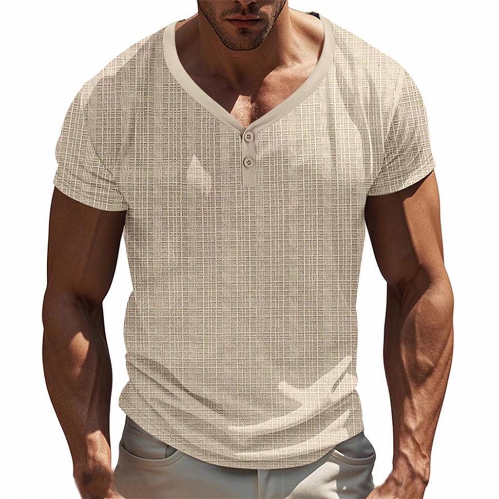 Men'S T-Shirt Street Casual Fashion Short Sleeved Top