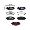 XXUI3 Car Front Emblem Trunk Badge Sticker logo For Ford Transit Ecosport ESCORT Fiesta Focus Ranger Mondeo Mustang Auto Accessories