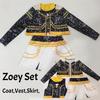 KPop Demon Hunters Mira Rumi Zoey Ținute Imprimate 3D Modă Film Costum Cosplay Halloween Carnaval Școală Per