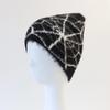 Fashion Plush Knit  Spider Web Design Hat For Men Women Pullover Pile Cap Y2K Goth  Warm Beanie Hats New Hip-Hop Street Cap