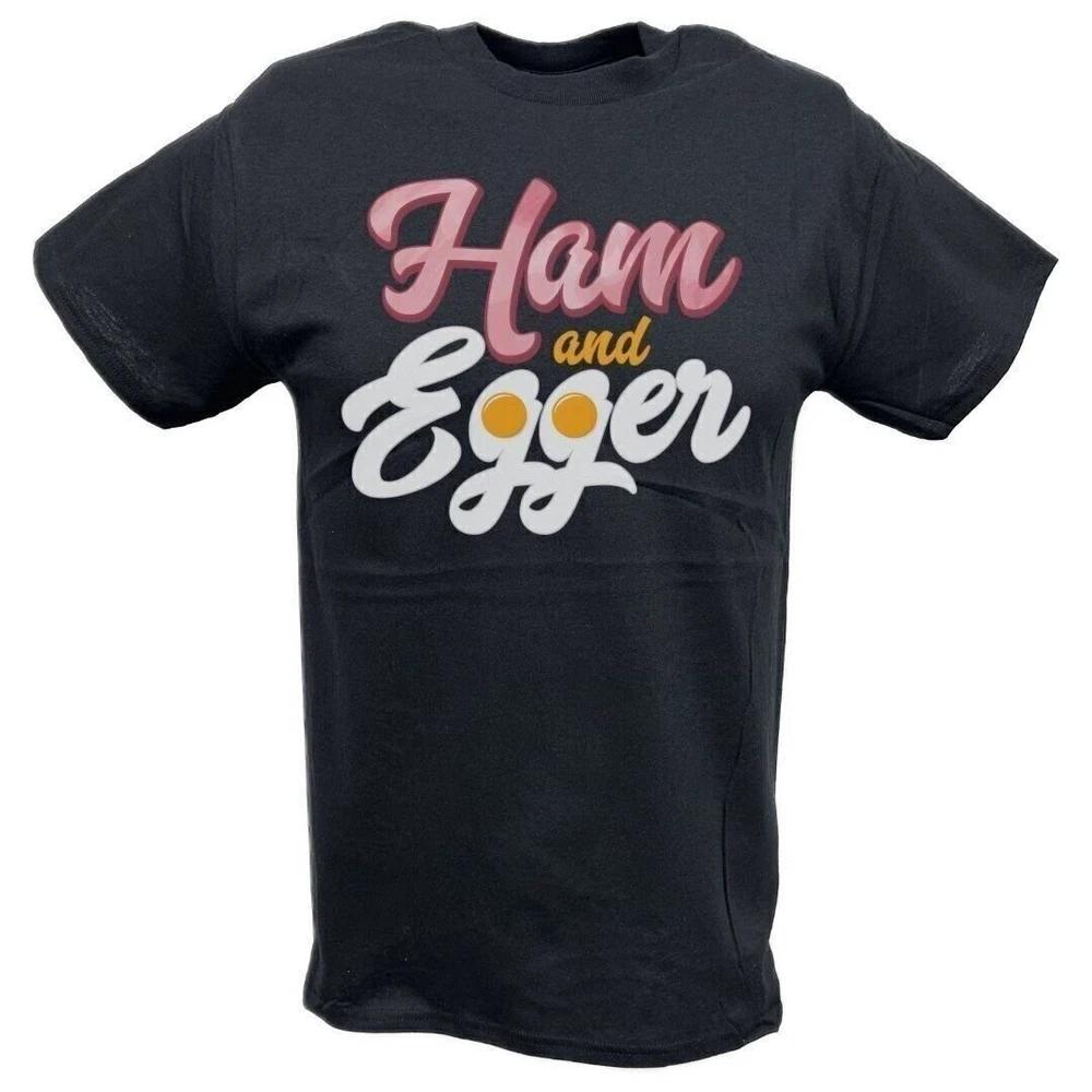 Bobby The Brain Heenan Ham and Egger Black Tshirt S