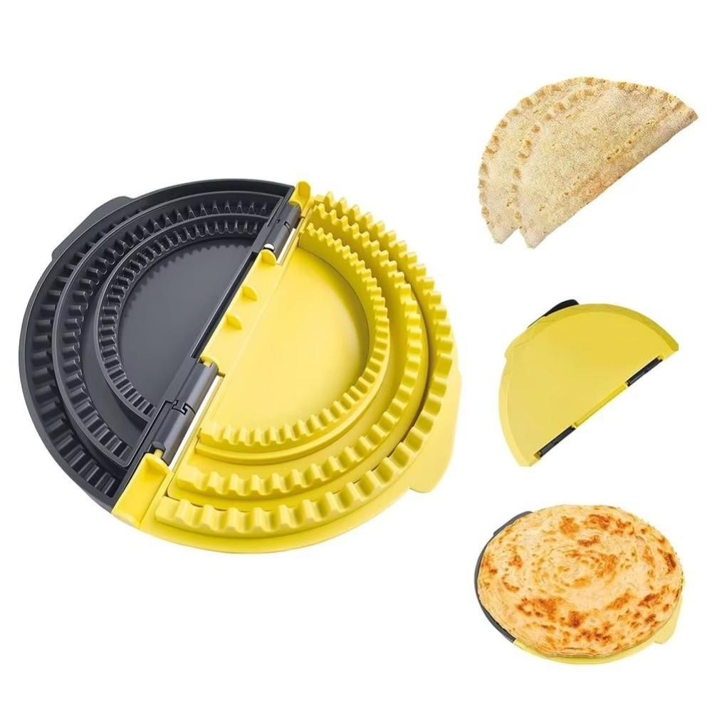 3-in-1 Tortillaversiegler & Bördelgerät Manuelle Presse Tortillaform 3-in-1 Sandwichform Dessertzubereitung