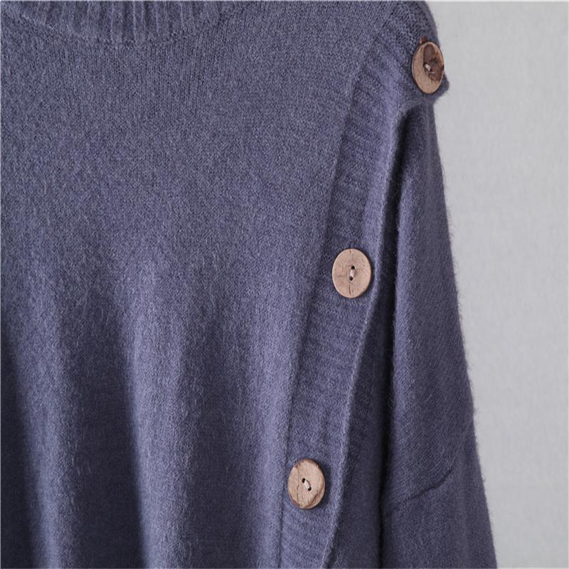 Hirsionsan Ležérní měkká pletená souprava Dámské 2021 Podzim Zima Svetr & Mrkvové kalhoty 2 kusy Dámský outfit Tepláky Haremové kalhoty