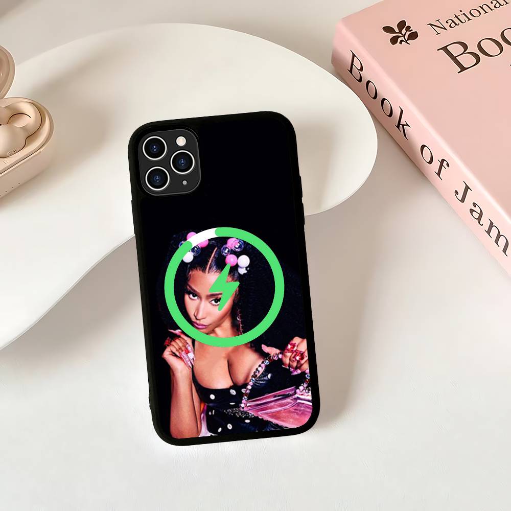 Nicki Minaj Rapper For Magsafe Magnetic Wireless Phone Case For IPhone 11 12 13 14 15 16 17 Pro Max Plus Cover