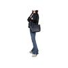 Coach Zip Top Tote 30 Simple Tote Bag Women Tote Bags Black 4454-IMBLK