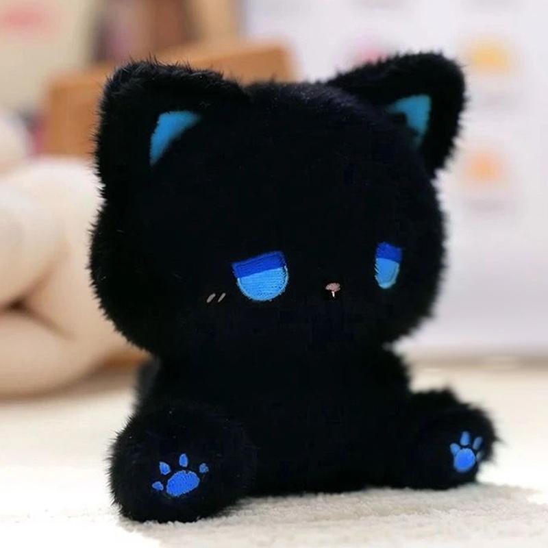 1Pcs Soft Animal Plush Doll 15Cm Cute Emo Bear Toy Dumb Plush Toy Cat Doll Cloth Doll Toys For Kids Gift Birthday Christmas Gift