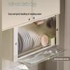 Wall-Mounted Kitchen Dish Cabinet