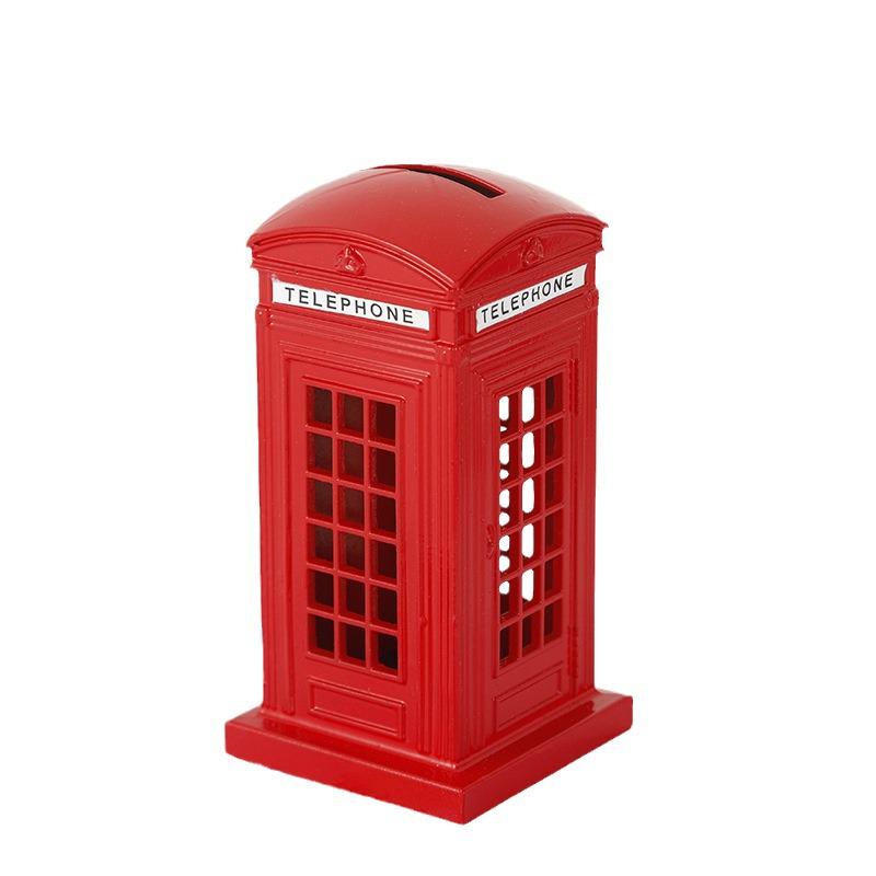 Retro British Phone Booth Money Box and Photography Prop