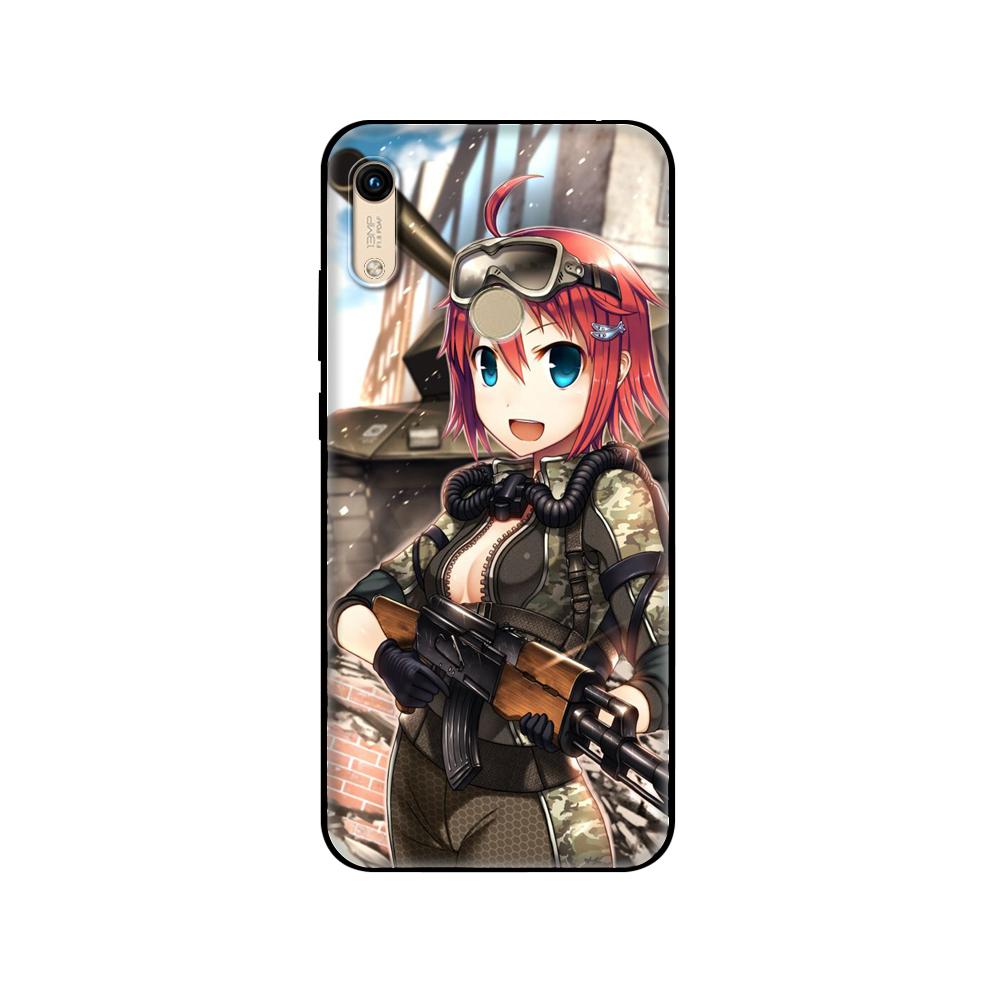 

Черный чехол из ТПУ для Huawei Honor 8a Prime 8s Prime 9 Lite honor 9A 9C 9X Premium 9x Pro 9S чехол с изображением пистолета AK47 honor 9X premium