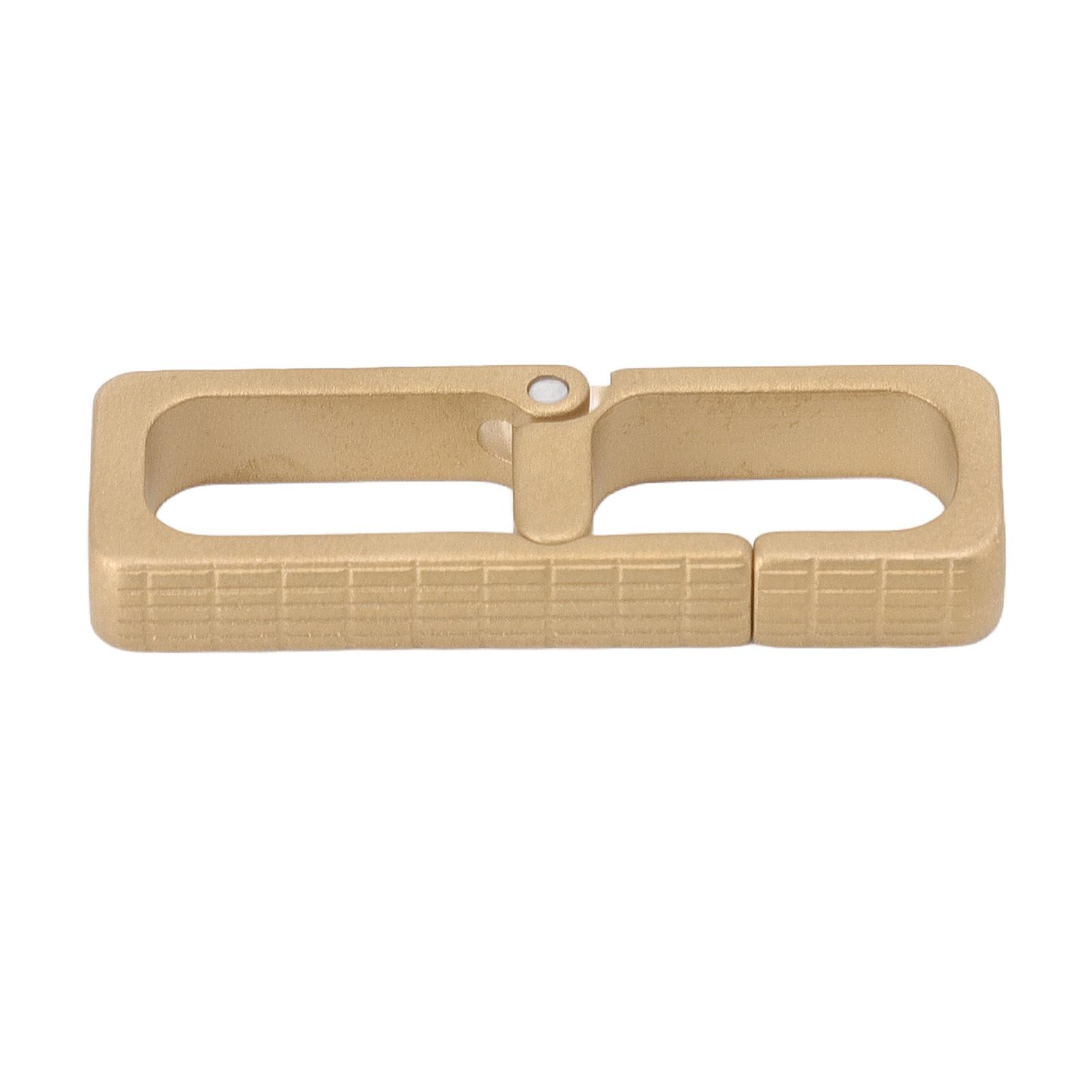 

Brass Spring Snap Hook Rectangle Carabiner Clip for Backpack Buckle Keychain Keyring