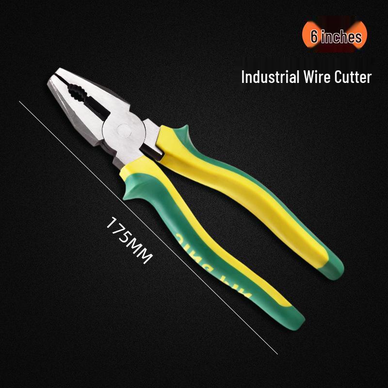Industrial Tiger Pliers: Multi-function Wire Cutters & Pointed-Nose for Electricians