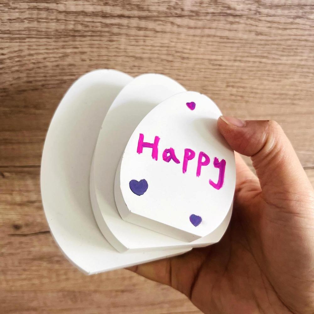 Cartoon Eggs Shape Candle Molds Handmade Drop Glue Plaster Mold  Home Table Decor