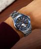 Taimaegseu X Peanuts Navi Soccer Blue Dial Metal Watch 41Mm