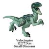 Jurassic Dinosaur World Brutal Raptor T-Rex Triceratops Indominus Rex Model Building Blocks Dino Velociraptor Figure Bricks Toys