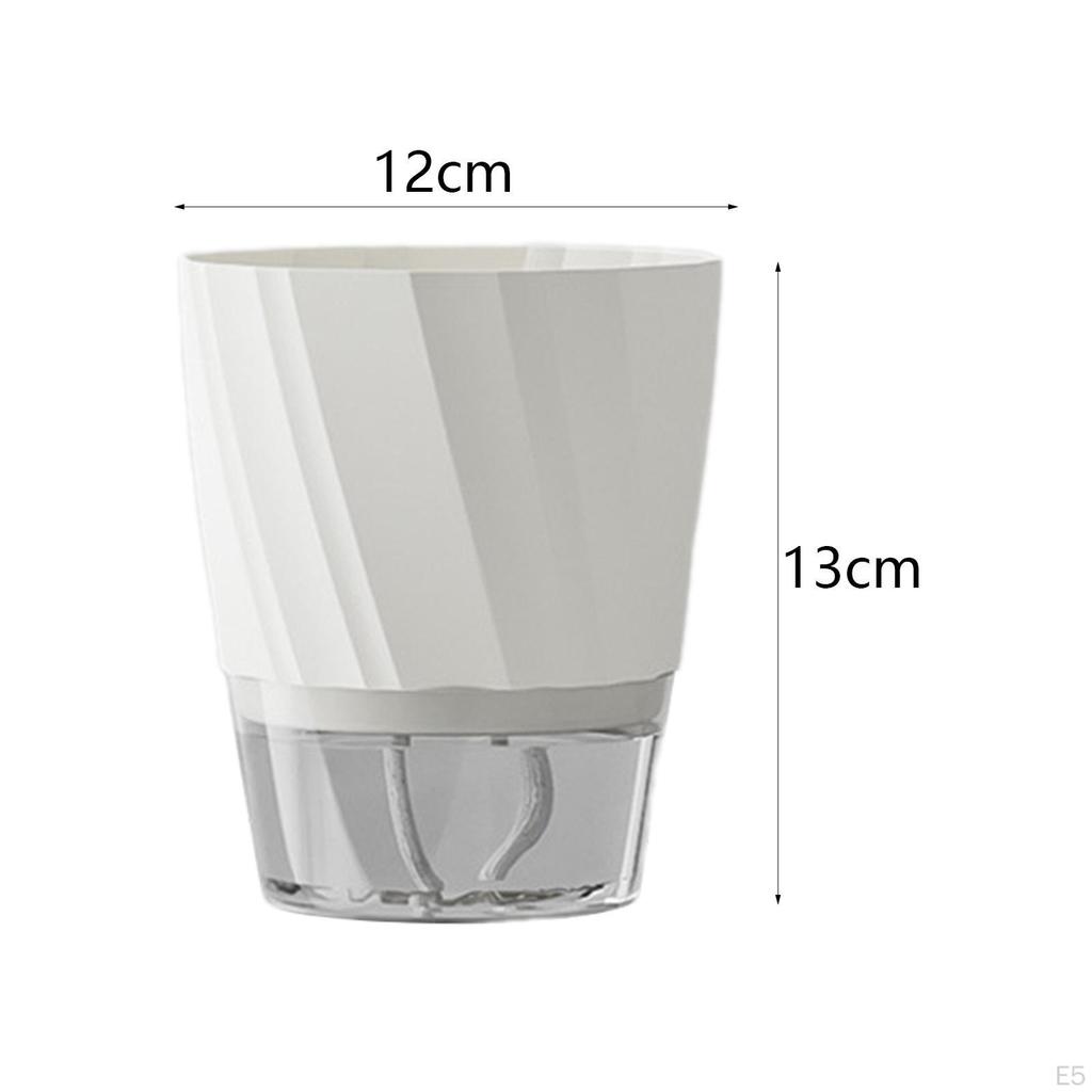 Automatic Water Absorption Planter Flower Pot Gardening Outdoor Windowsill Multipurpose Indoor