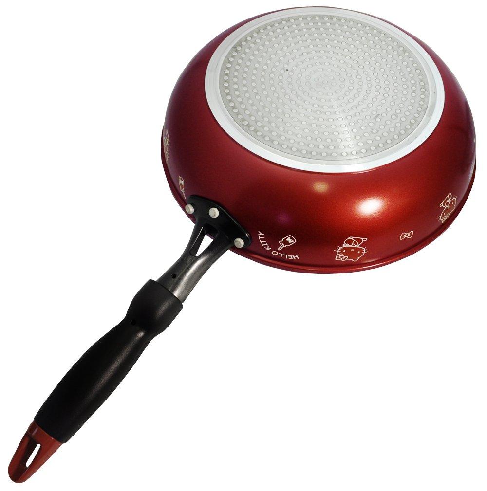 Skater-kompatibel Braten Hallo Kitty und Sanrio AFP26 IH/Gas Diamantbeschichtete Pfanne, 26cm, Design,