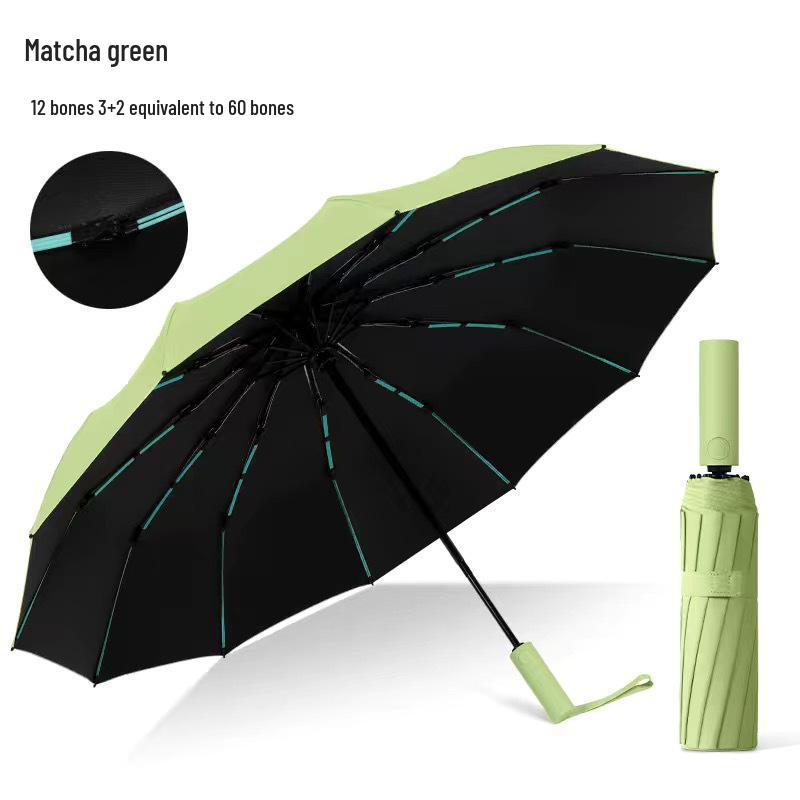 Dual-Use Anti-Storm UV-Proof Student Umbrella