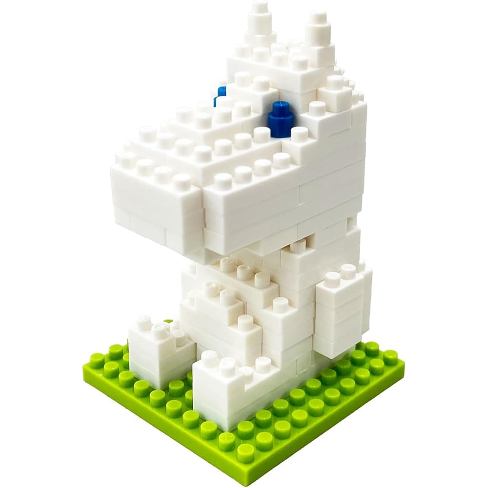 Kawada Nano Block Moomin NBCC_270 3x10.5x18cm Building Toy Set