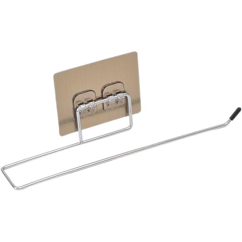 Punch-Free Lazy Dishcloth & Paper Towel Rack - Kitchen Roll Hook Organizer