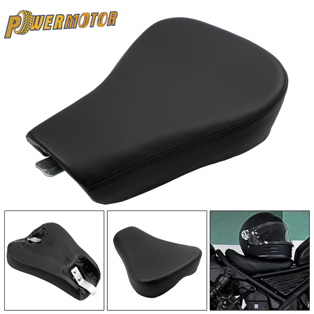 2004-2015 Motorcycle Front Driver Rider Solo Seat Cushion For Harley Sportster XL1200 X48 Moto Black Cushion Pad Enduro