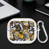Cool Boom Man Case For Samsung Galaxy Buds 4 Pro 3 FE Live 3Pro 4Pro 2Pro 2 Clear Earphone Cases Cover With Hook