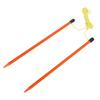 Fiberglass Golf Direction Indicator Golf Alignment Stick Golf Swing Corrector Training Aid Rod Yellow A426