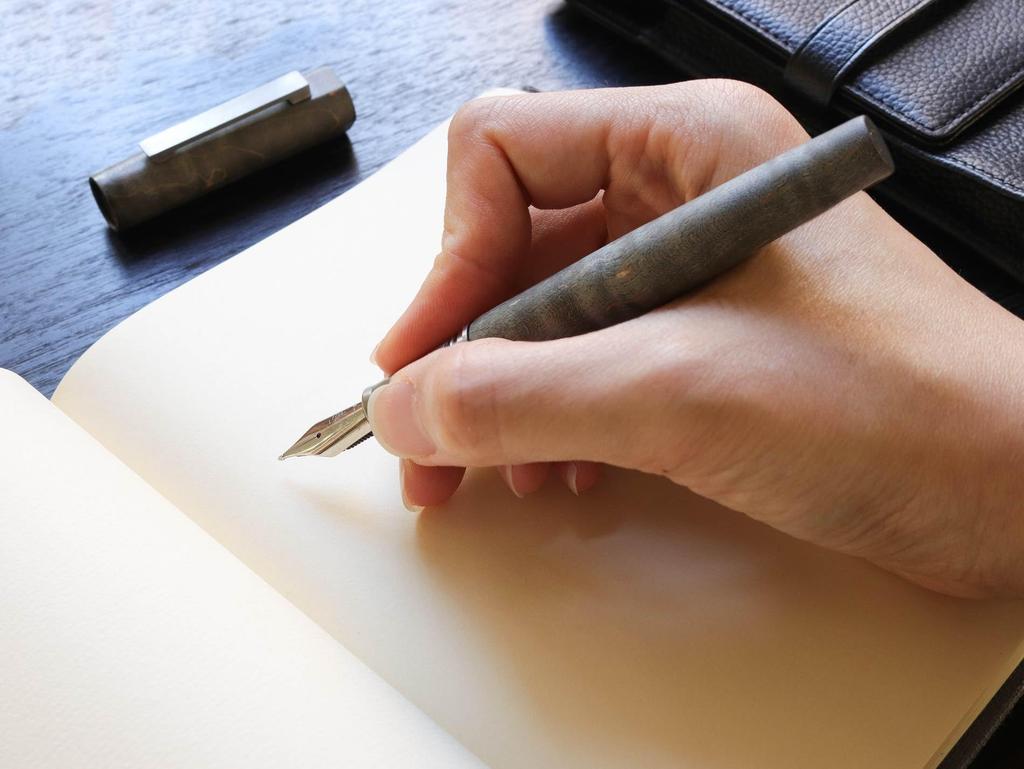 WANCHER Olympus Titan Nocturne Gray Fountain Pen Extra (EF Fine)