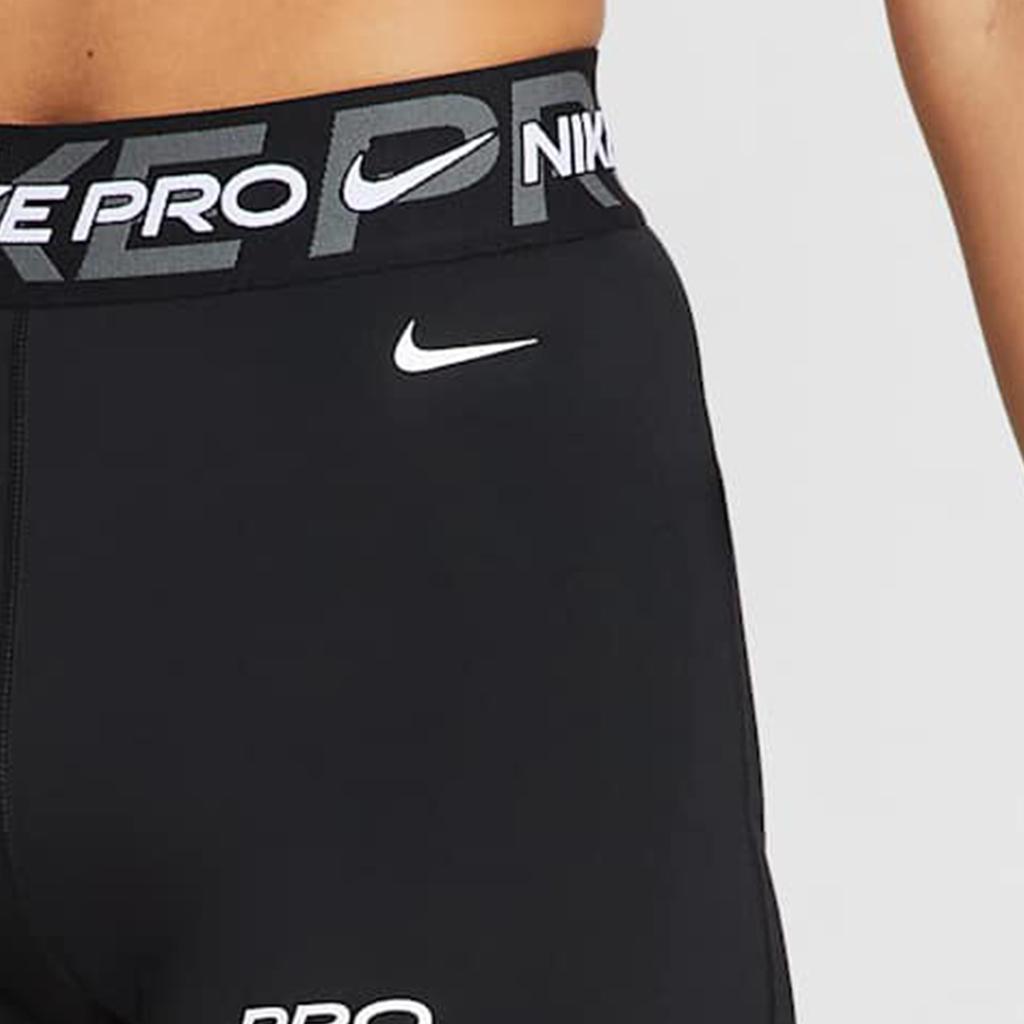 Nike Pro Comfortable Breathable Slim Fit Elastic Sports Shorts Women Shorts FV7839-010
