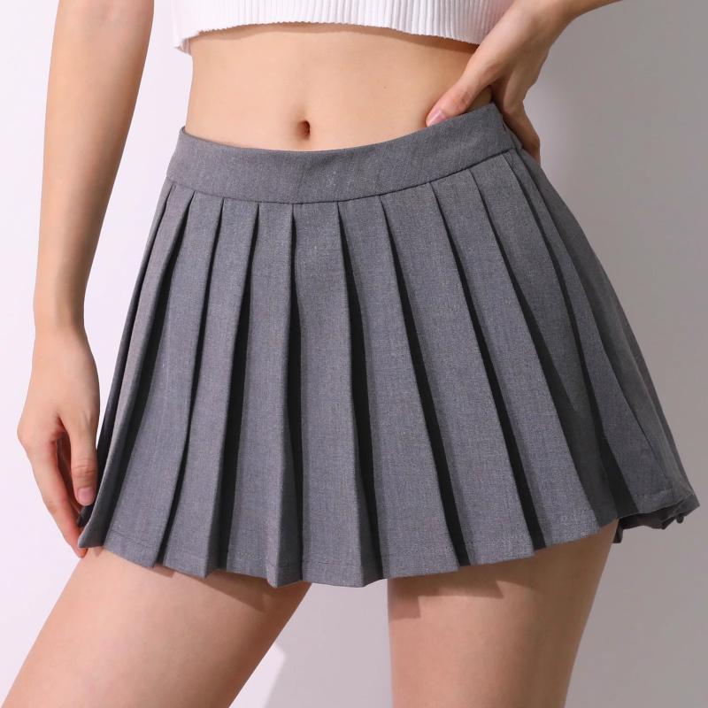 Falten Mini Rock Frauen Sommer Sexy Dünne Hohe Taille EINE Linie Rock Shorts Koreanische Weibliche Streetwear Weiß Schwarz