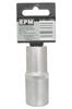 Long Socket 1/2'' 6-Angle Satin 10Mm - E-401-1510