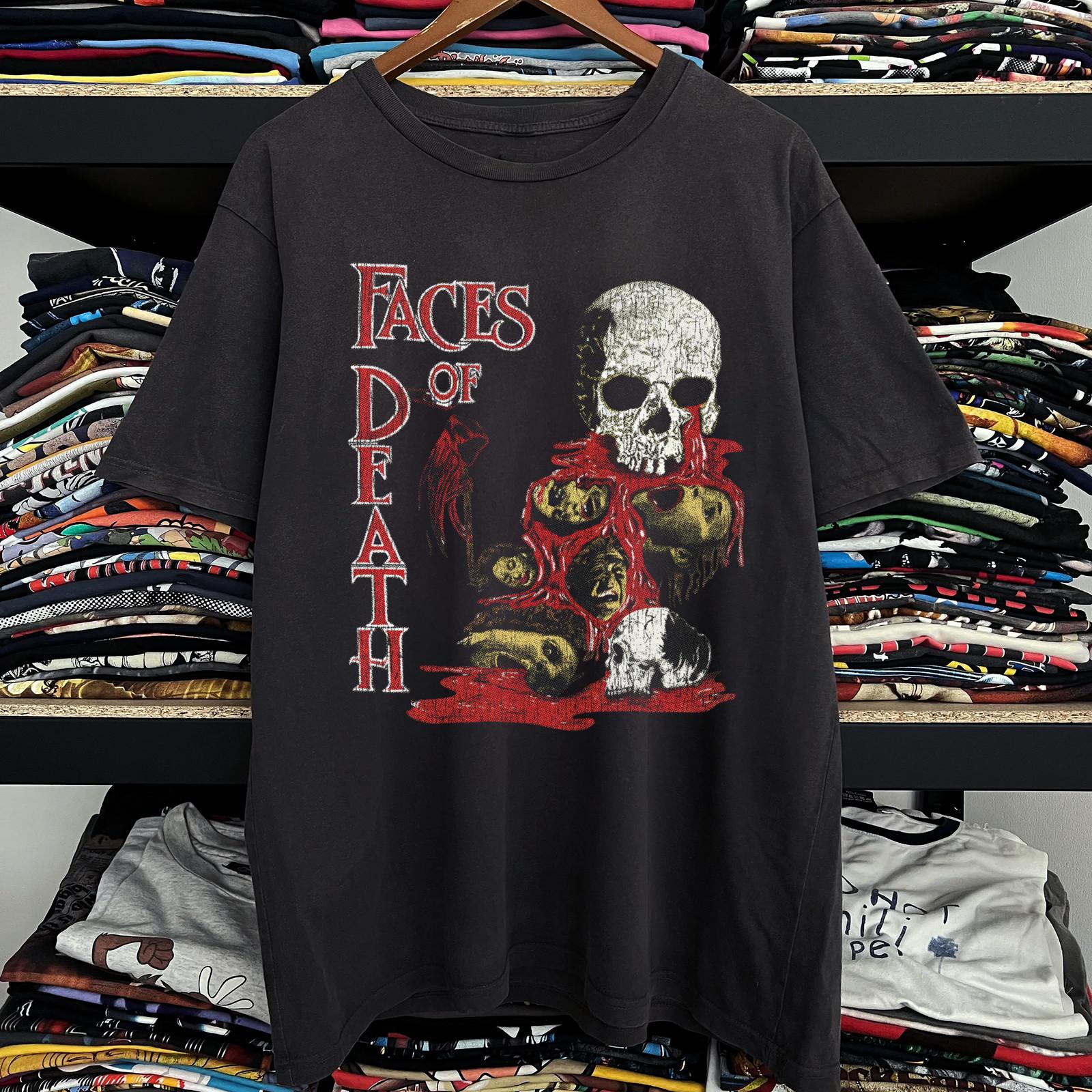 Faces Of Death Rare T-Shirt Black S XL