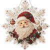 Рождественский акрил для окна - 20 дизайнов, Праздничное подвесное украшение