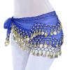 Belly Dance Hip Scarf Wrap Belt Tribal Sash Skirt  128 Coins