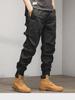 Retro Hong Kong Style Zipper Overalls: Trendy, Wear-Resistant, Versatile Sports Casual Pants for Spring and Autumn