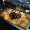 Chicago Fire Large Size Mouse Pad Large Gaming Table Cushion Nonslip Laptop Tablet Big Mousepad Xxl Mat Mini Pc Playmat With Lock Edge