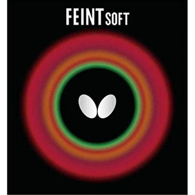 Butterfly Table Tennis Soft Rubber Feint Soft 00070 Black Thin