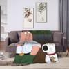 Peter Griffin  Blanket Quality Super Soft  Throw Blanket Winter Child Couch Chair Novelty Bedspread