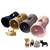 Foldable Suede Plush Cat Tunnel, Interactive Indoor Cat Toy for Self-Entertainment & Relaxation, Fun Play Channel Toy for Cats