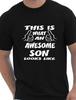 This Is What An Awesome Son Looks Like Mens T Shirt Size S-XXL