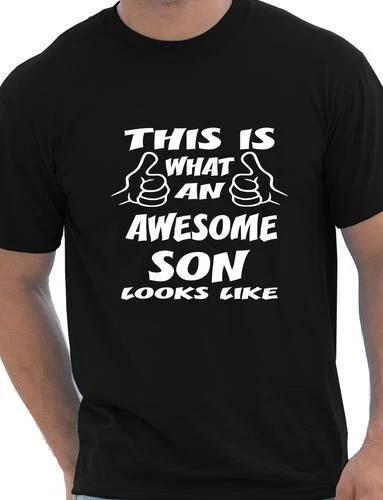 This Is What An Awesome Son Looks Like Mens T Shirt Size S-XXL L