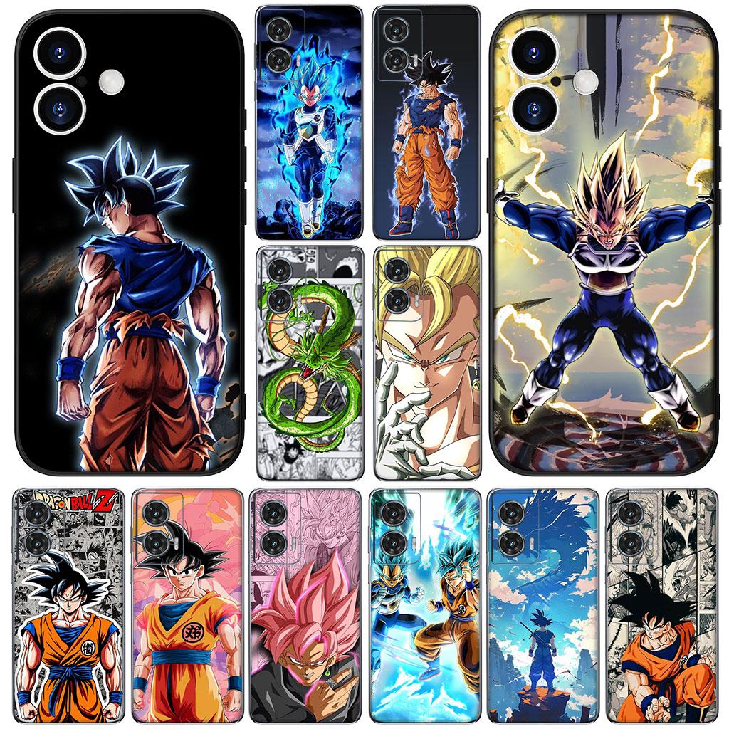 Draken Gokus Ballen Vegeta IV Super Cover voor Samsung Galaxy S25 S24 S23 Fe Ultra Plus S7 Edge A05 A06 A16 A55 A15 A35 Hoesje