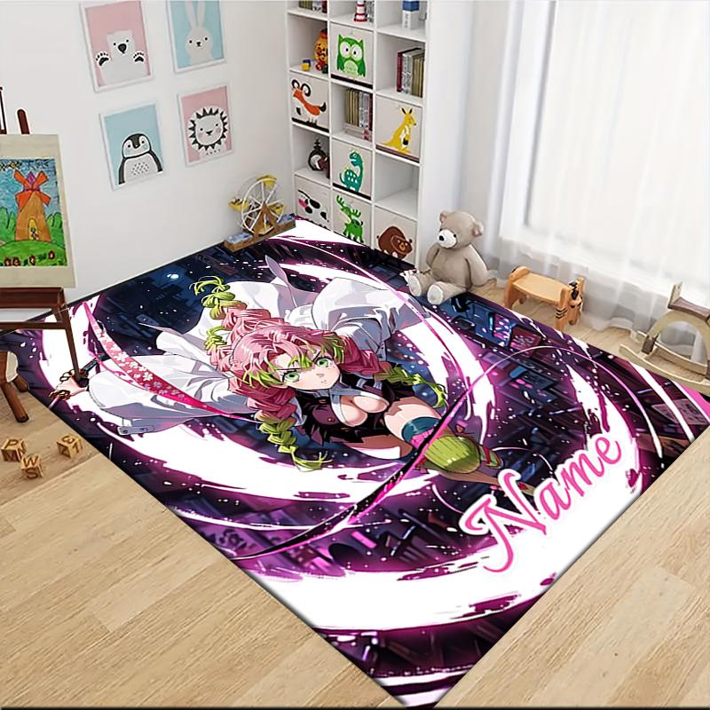 Custom Name Kansas City Chiefs Helmet Carpet Rug Customizable Soft Washable Anti-Slip Home Living Room Sofa Mats Personalized Rug. 0909425