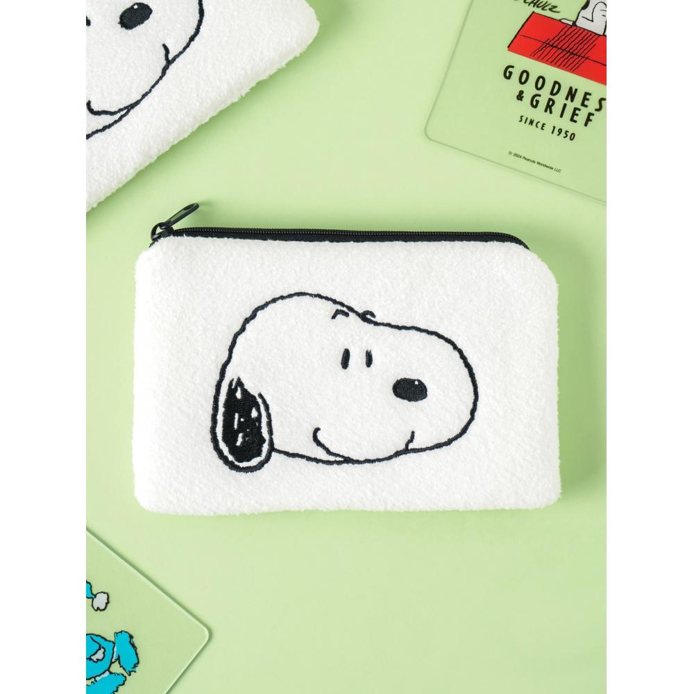 

Daiso Peanuts Плоский вишитий гаманець